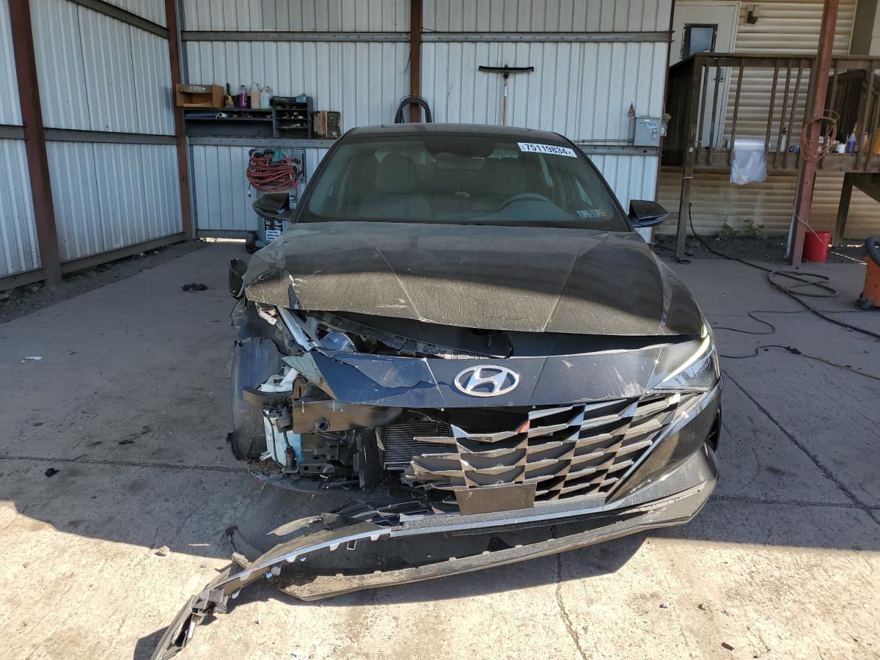 2022 HYUNDAI ELANTRA SEL VIN:KMHLN4AG9NU288579