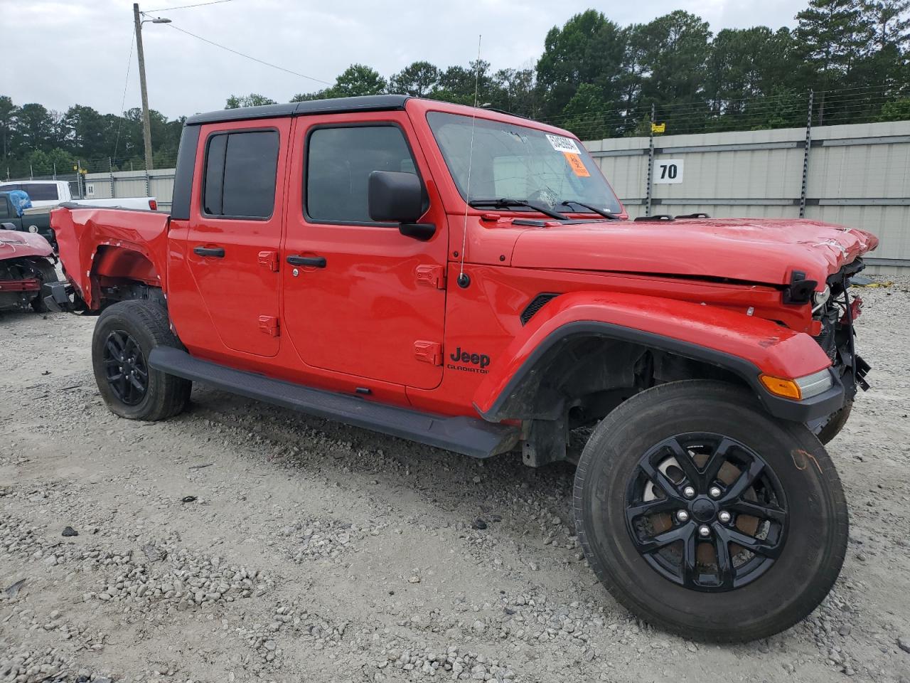 2022 JEEP GLADIATOR SPORT VIN:1C6HJTAG9NL151087