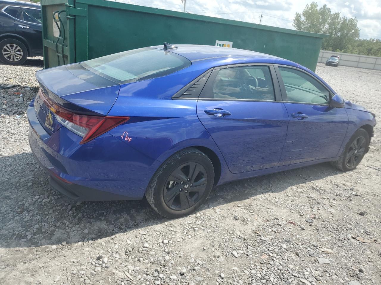 2023 HYUNDAI ELANTRA BLUE VIN:KMHLM4AJ3PU055671