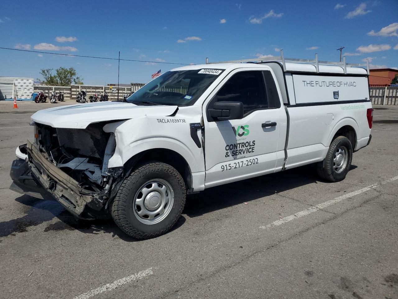2022 FORD F150  VIN:1FTMF1CB6NKD90178