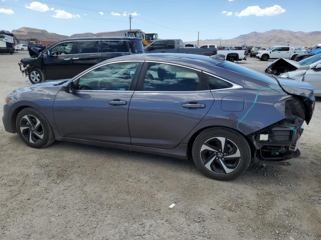 2022 HONDA INSIGHT EX VIN:19XZE4F53NE010877