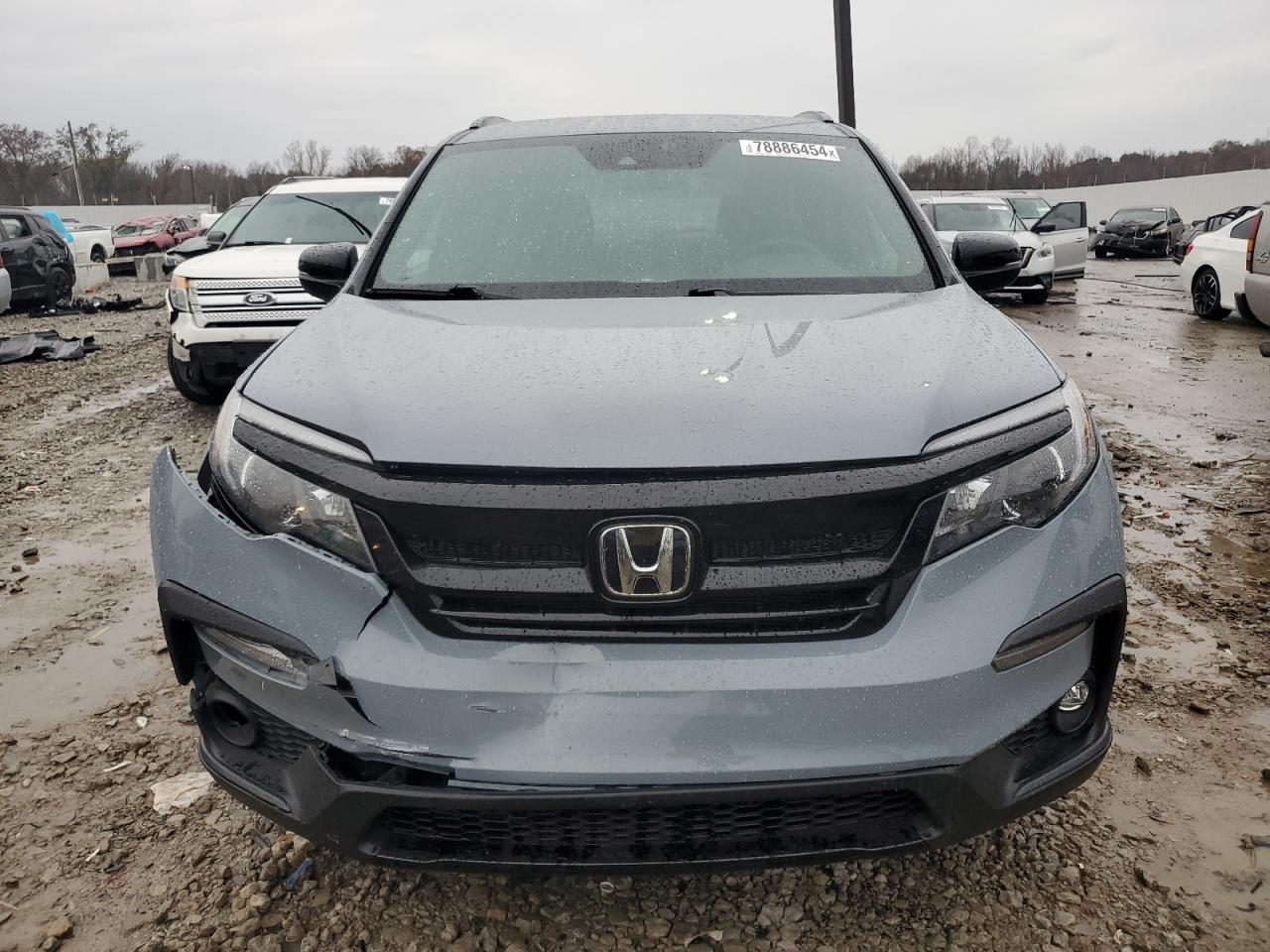 2022 HONDA PILOT SPORT VIN:5FNYF6H30NB104208