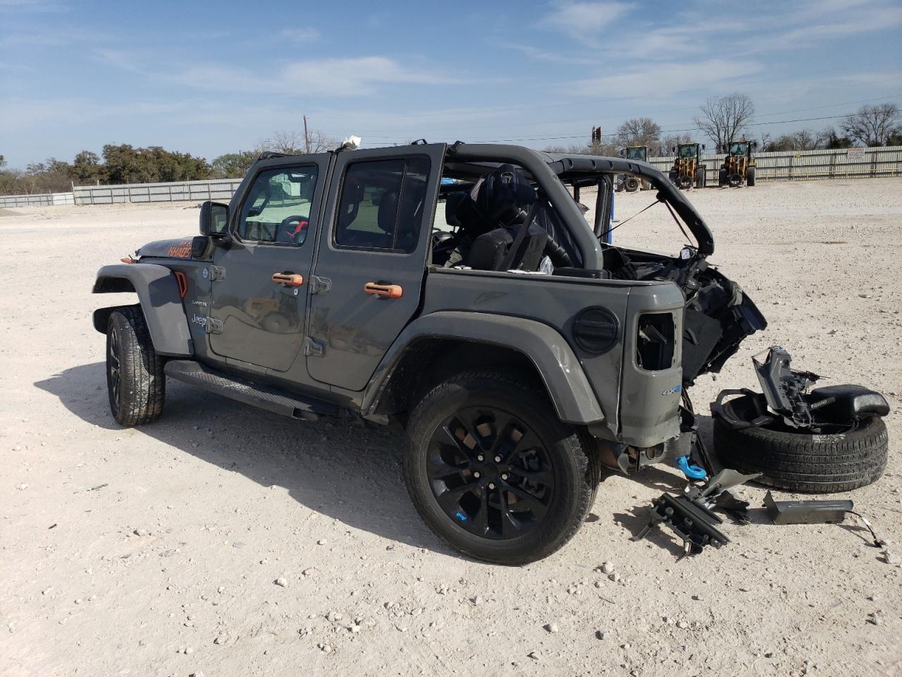 2022 JEEP WRANGLER UNLIMITED SAHARA 4XE VIN:1C4JJXP62NW198847