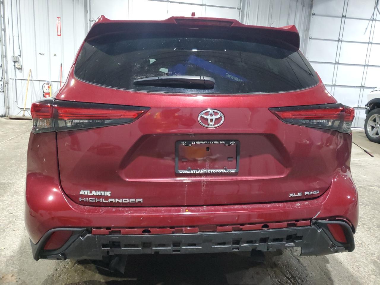 2022 TOYOTA HIGHLANDER XLE VIN:5TDGZRBH0NS591866