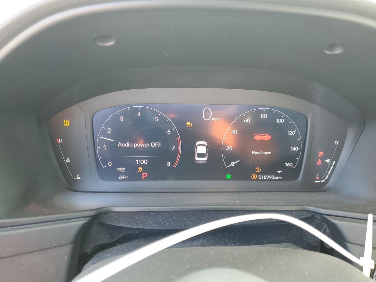 2023 HONDA ACCORD EX VIN:1HGCY1F33PA001534