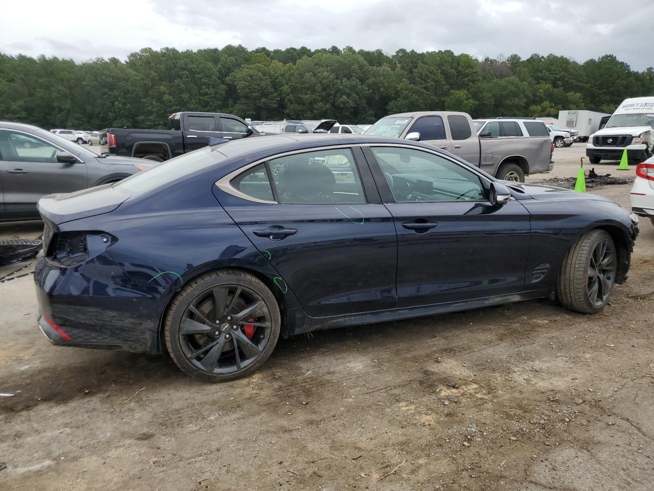 2023 GENESIS G70 BASE VIN:KMTG54TE7PU113169