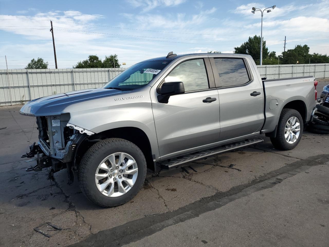 2023 CHEVROLET SILVERADO K1500 CUSTOM VIN:1GCPDBEK7PZ203921