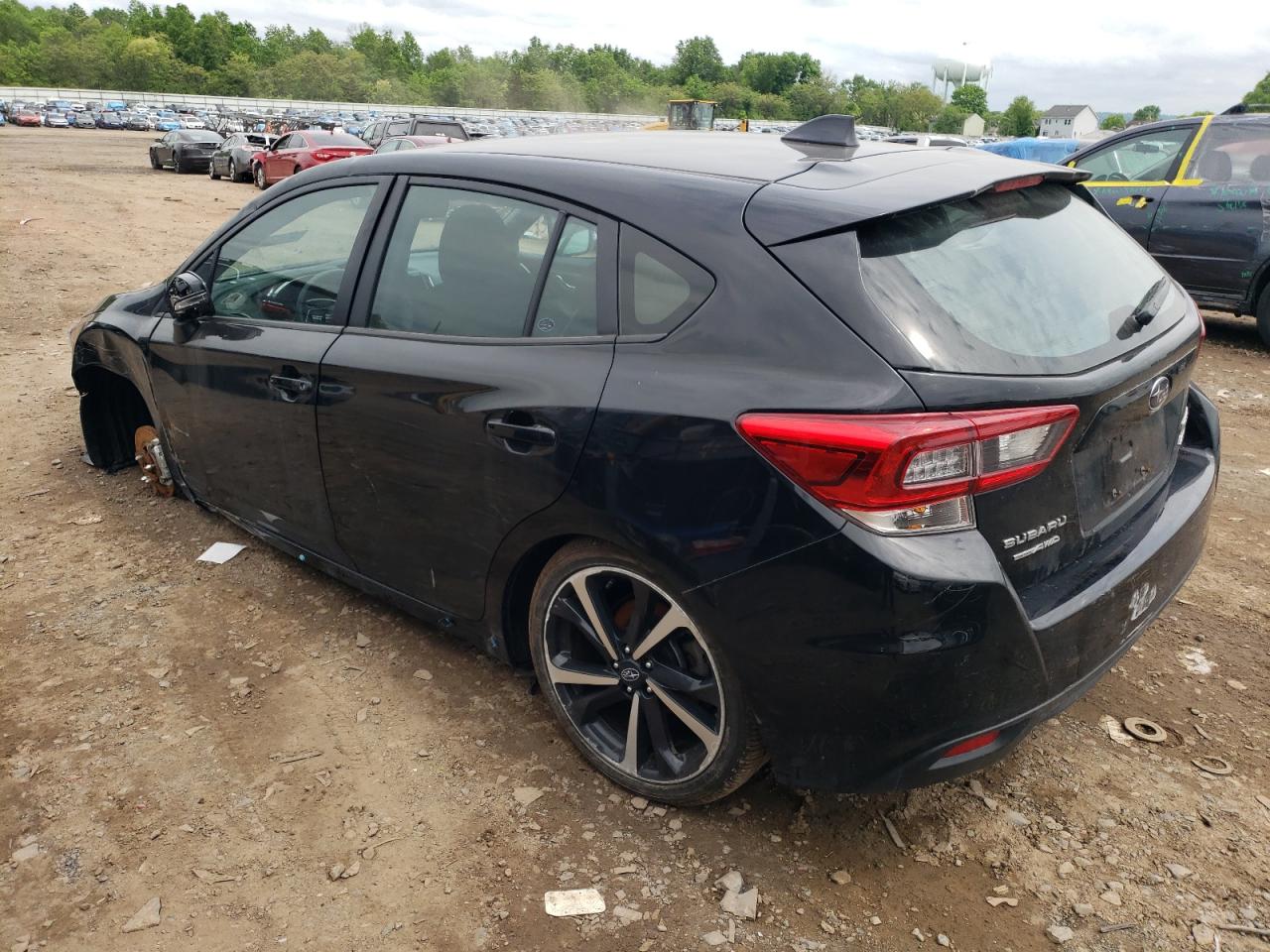 2023 SUBARU IMPREZA SPORT VIN:4S3GTAM6XP3711630