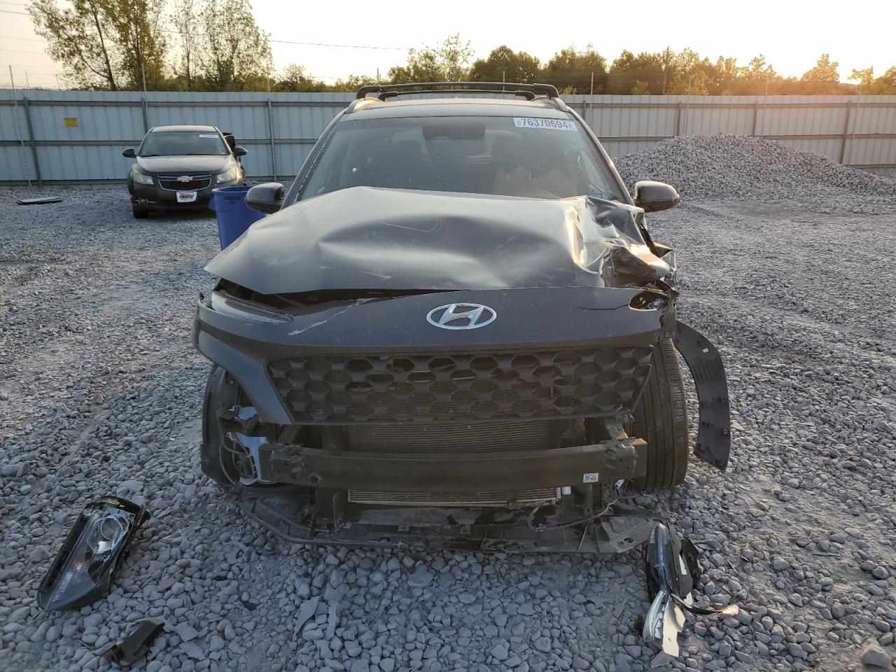 2022 HYUNDAI KONA SEL VIN:KM8K62AB7NU877759