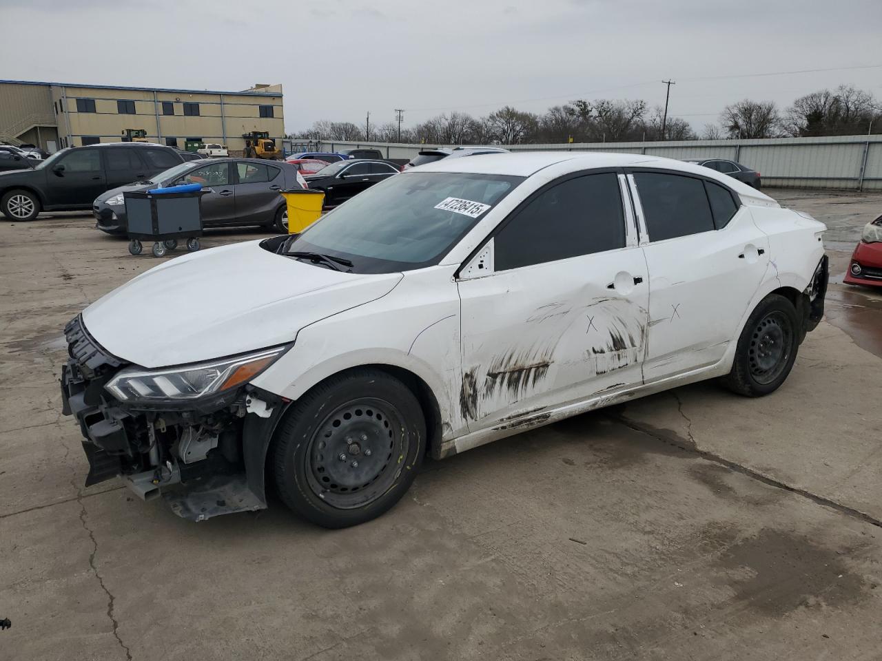 2022 NISSAN SENTRA S VIN:3N1AB8BV5NY241154