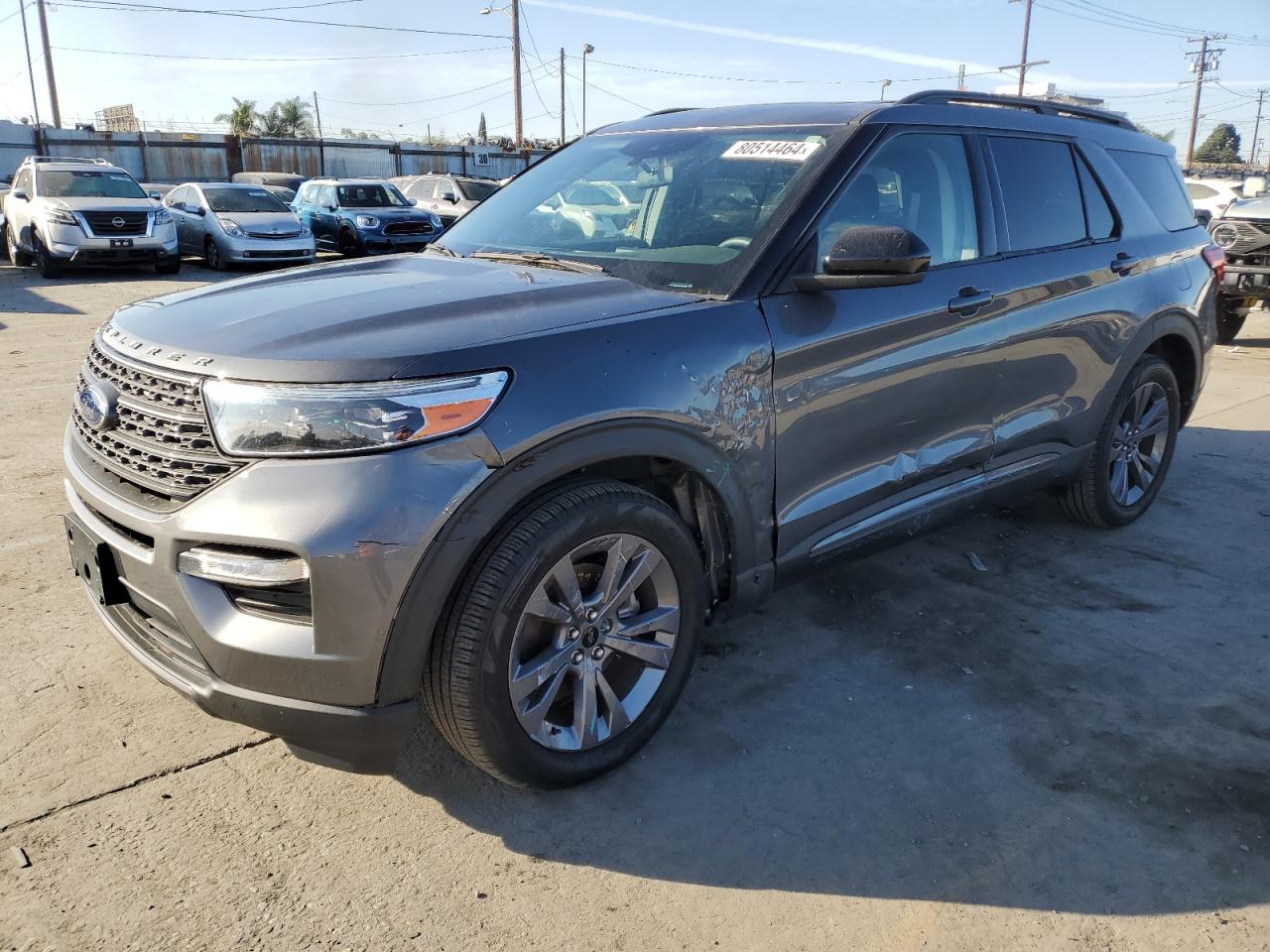 2022 FORD EXPLORER XLT VIN:1FMSK7DH4NGB03394