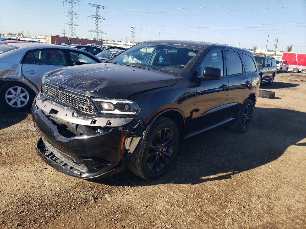 2022 DODGE DURANGO SXT VIN:1C4RDJAGXNC161474