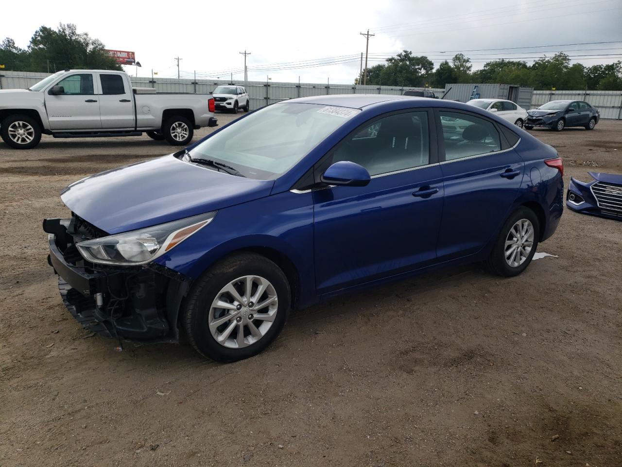 2022 HYUNDAI ACCENT SE VIN:3KPC24A68NE187617