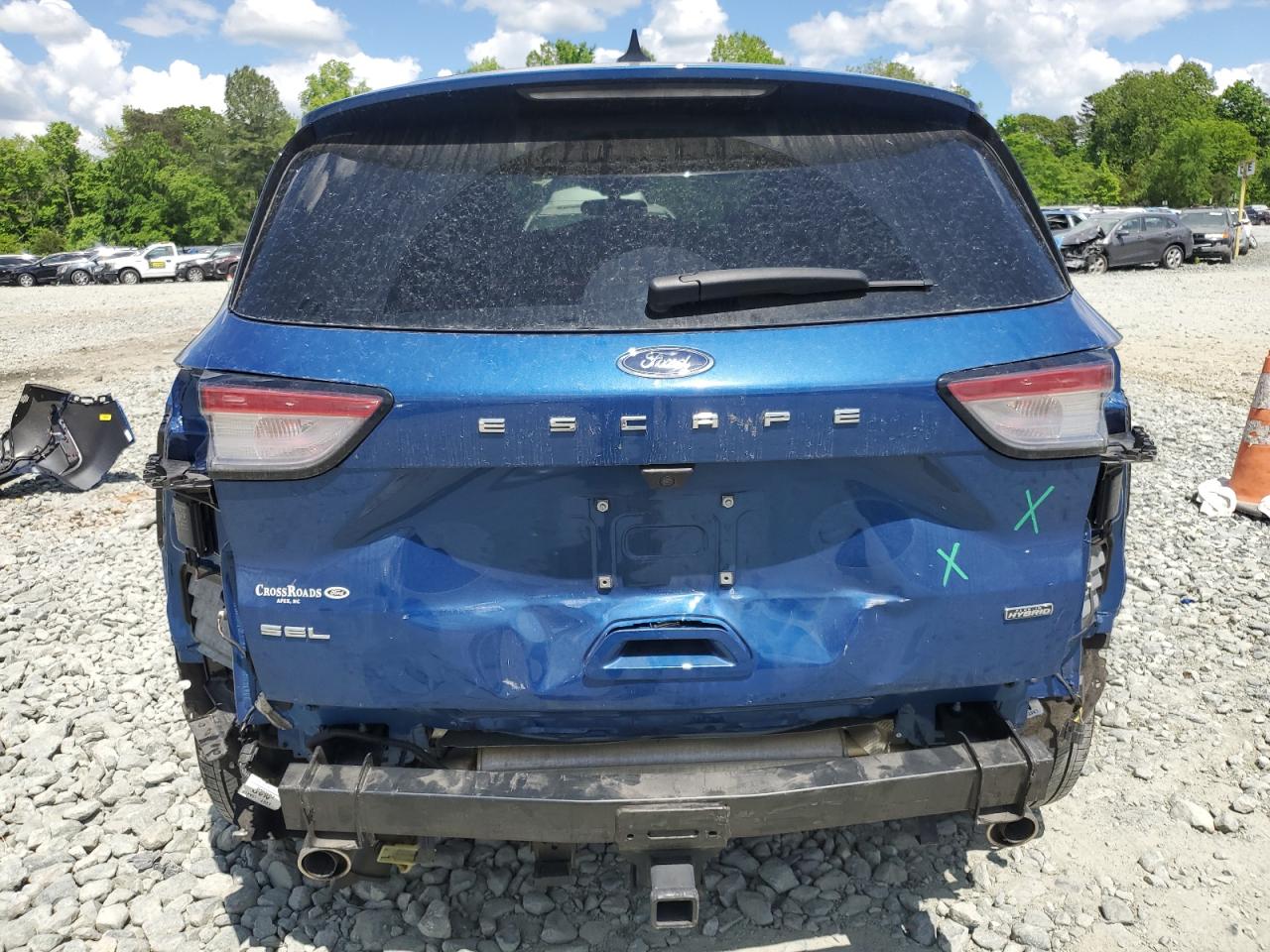 2022 FORD ESCAPE SEL VIN:1FMCU0KZXNUB06724
