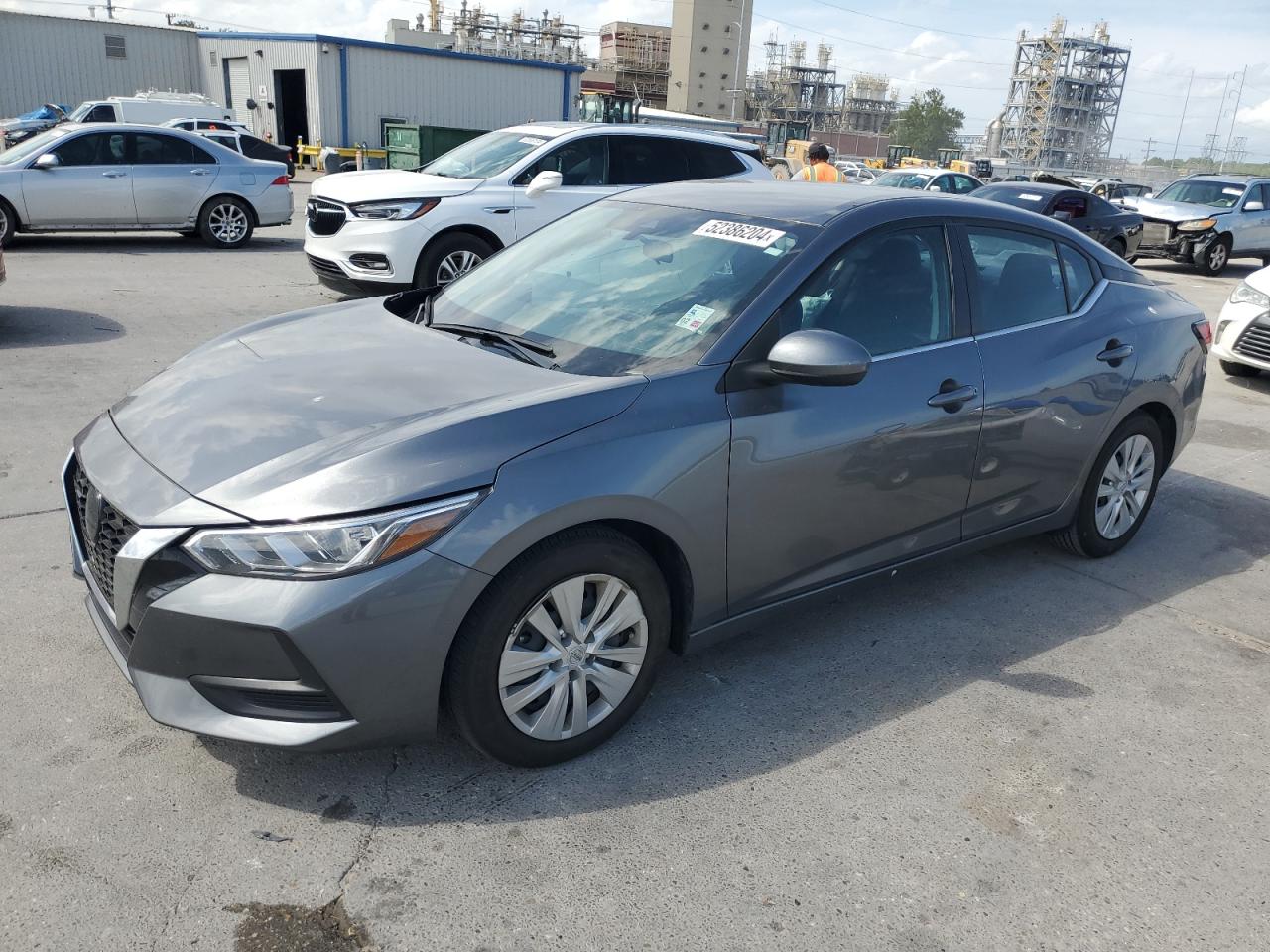2022 NISSAN SENTRA S VIN:3N1AB8BV5NY308299