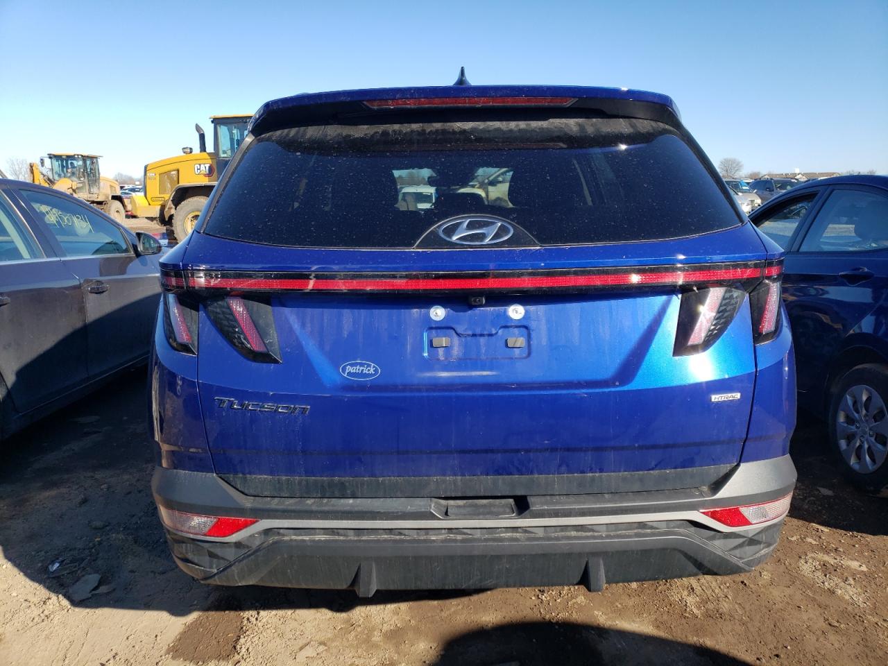 2022 HYUNDAI TUCSON SEL VIN:5NMJBCAE1NH139250