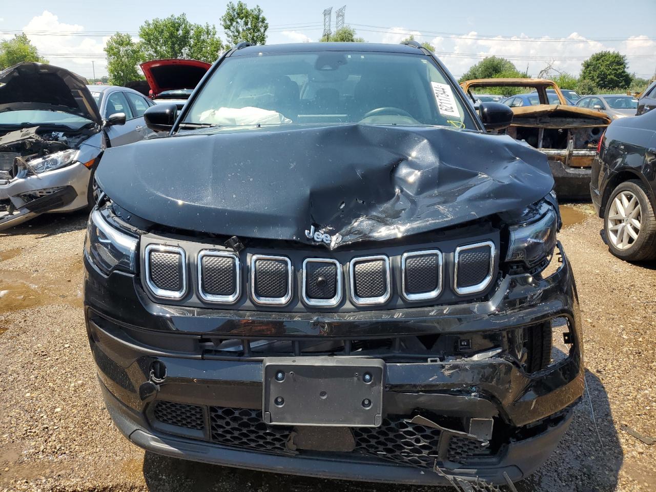 2022 JEEP COMPASS LATITUDE LUX VIN:3C4NJDFB1NT209244