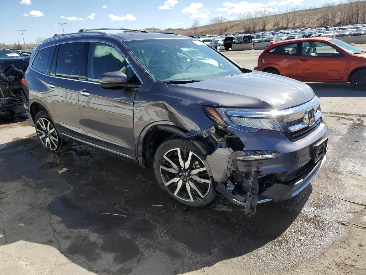 2022 HONDA PILOT TOURING VIN:5FNYF6H69NB017627
