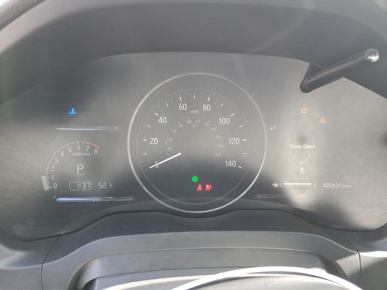 2022 HONDA HR-V EX VIN:3CZRU6H58NM763879