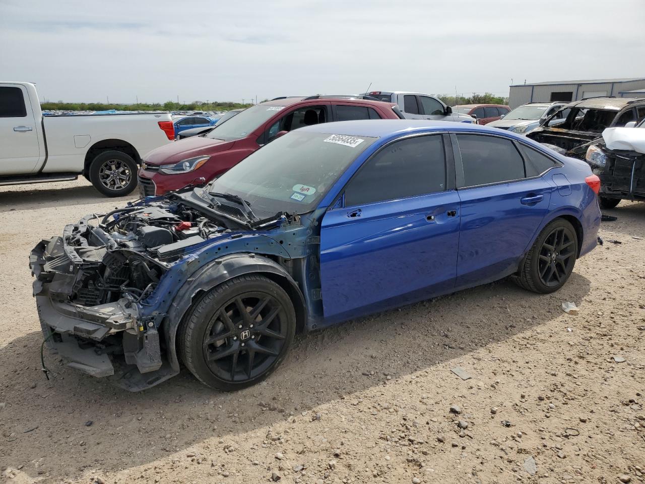 2022 HONDA CIVIC SPORT VIN:2HGFE2F57NH531064