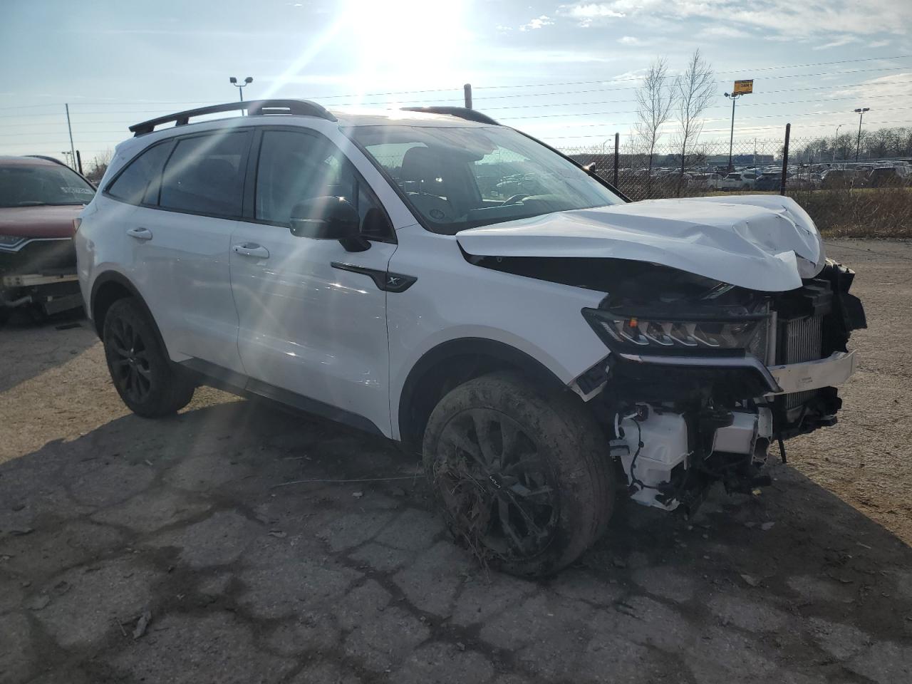 2022 KIA SORENTO EX VIN:5XYRHDLF4NG130744