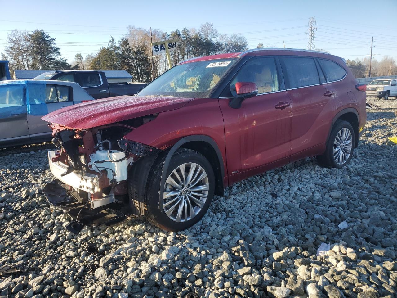 2024 TOYOTA HIGHLANDER HYBRID LIMITED VIN:5TDEBRCH0RS643206