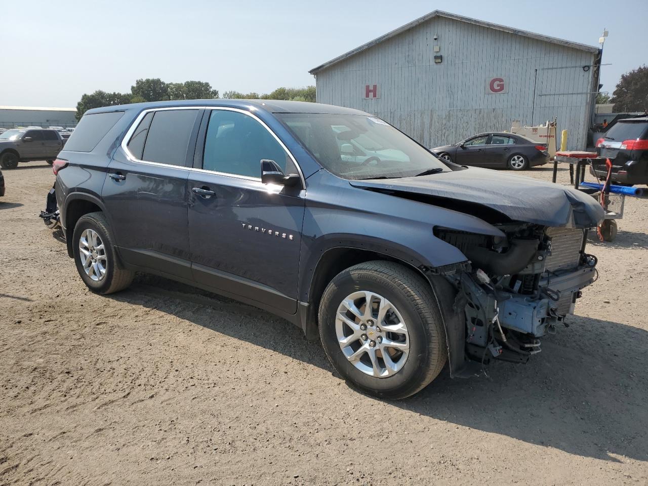 2023 CHEVROLET TRAVERSE LS VIN:1GNEVFKW4PJ245715