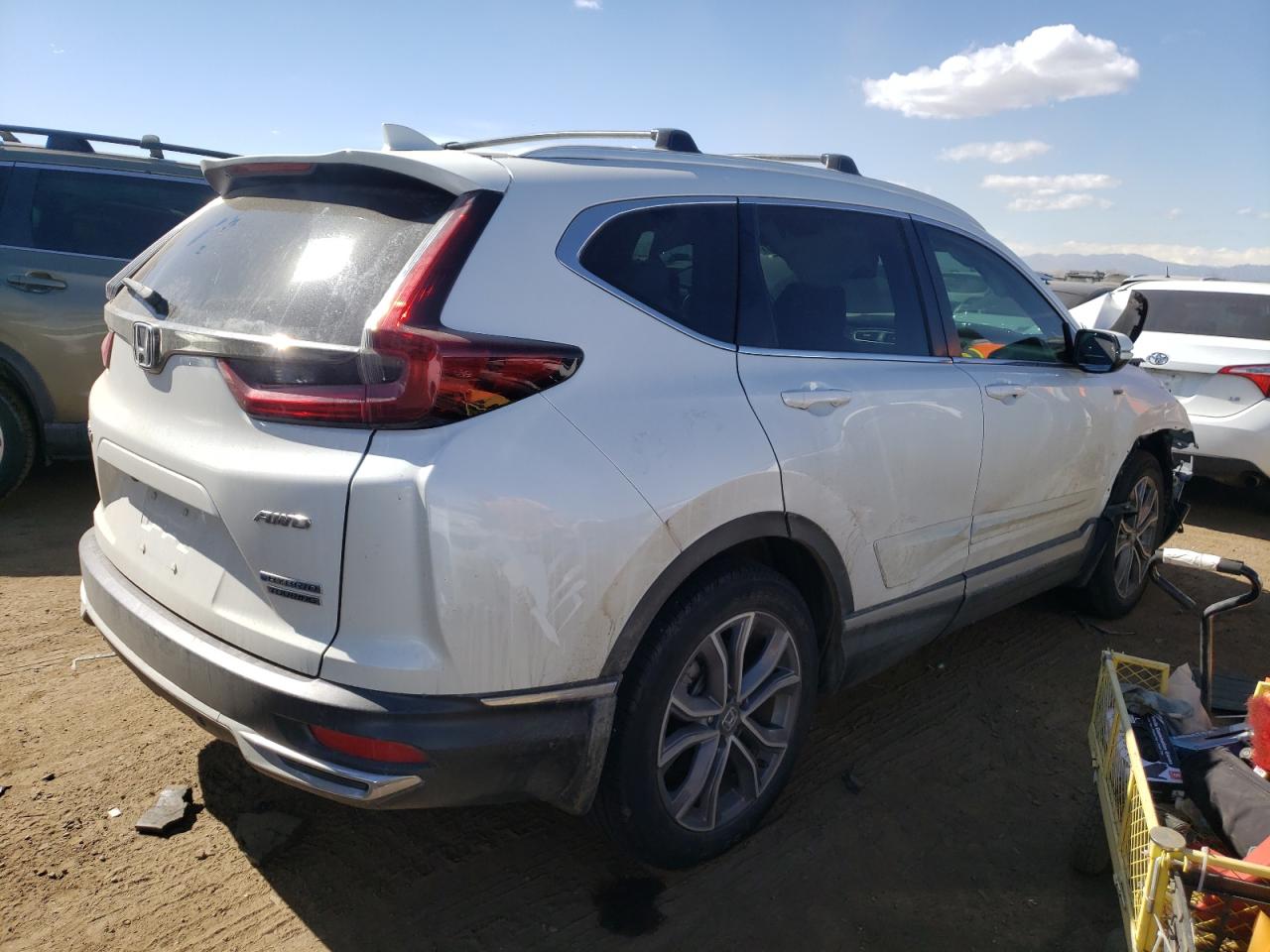 2022 HONDA CR-V TOURING VIN:5J6RT6H93NL022501