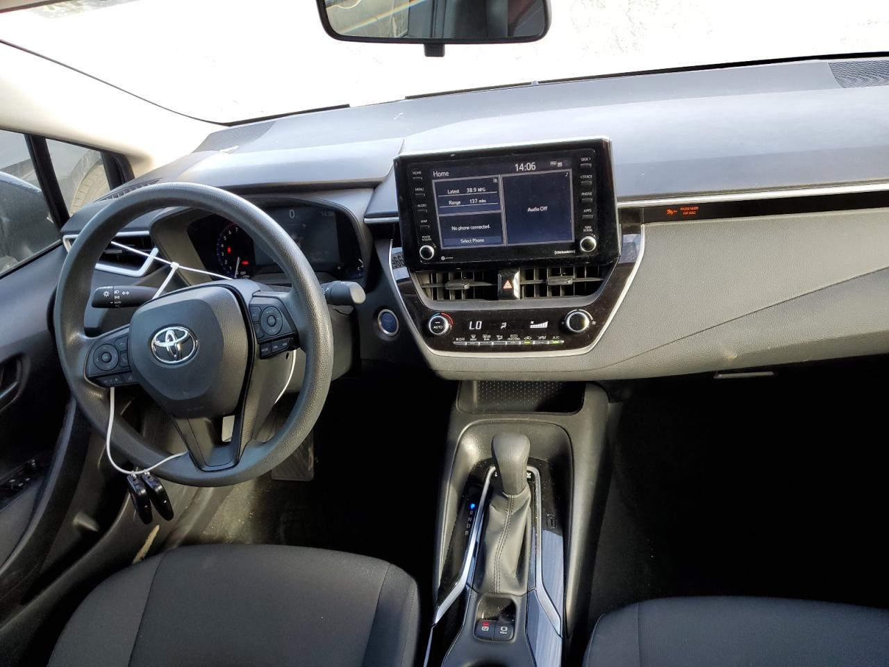 2022 TOYOTA COROLLA LE VIN:JTDEAMDE9NJ050932