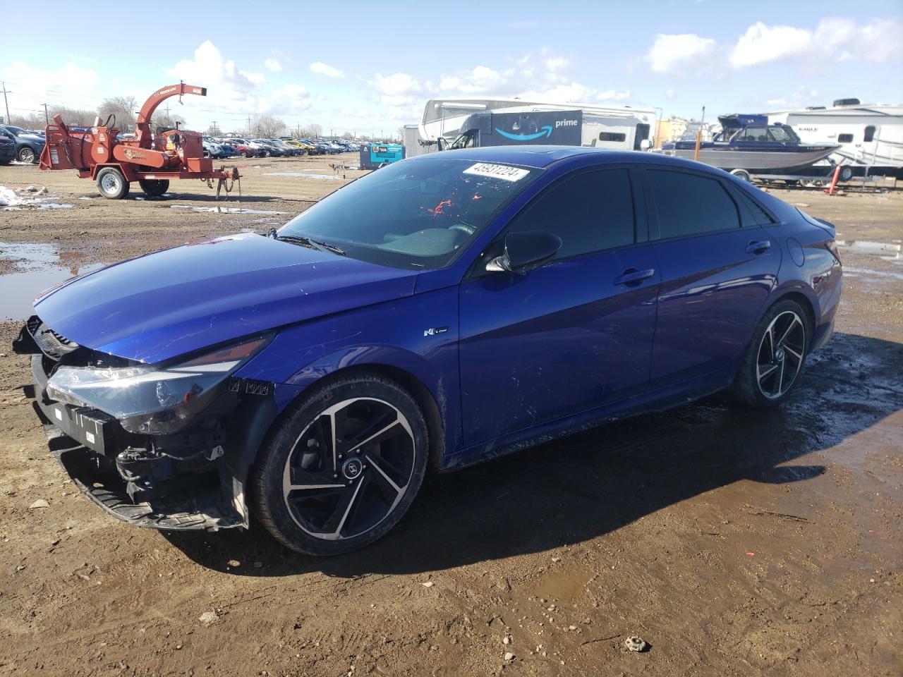 2022 HYUNDAI ELANTRA N LINE VIN:KMHLR4AF7NU218414
