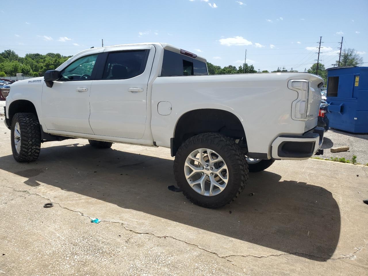 2022 CHEVROLET SILVERADO LTD K1500 RST VIN:3GCUYEED1NG111937