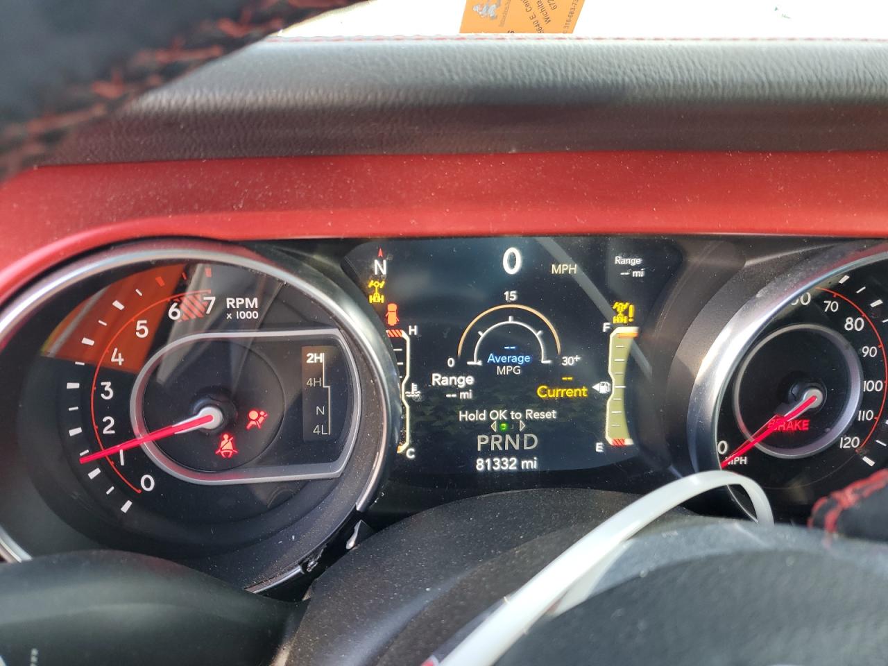 2022 JEEP WRANGLER UNLIMITED RUBICON VIN:1C4HJXFN9NW186122