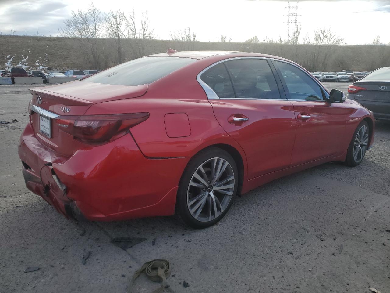 2022 INFINITI Q50 SENSORY VIN:JN1EV7CR3NM340790
