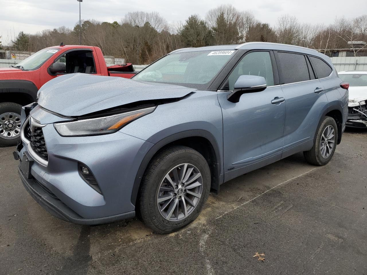 2022 TOYOTA HIGHLANDER HYBRID XLE VIN:5TDHBRCHXNS092130