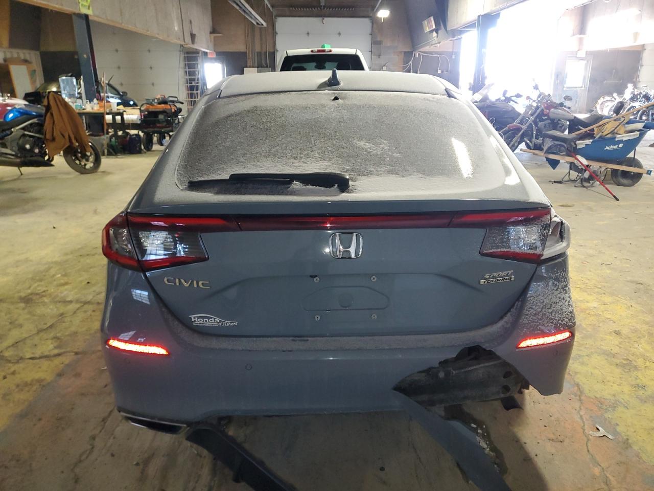 2022 HONDA CIVIC SPORT TOURING VIN:19XFL1H83NE011560