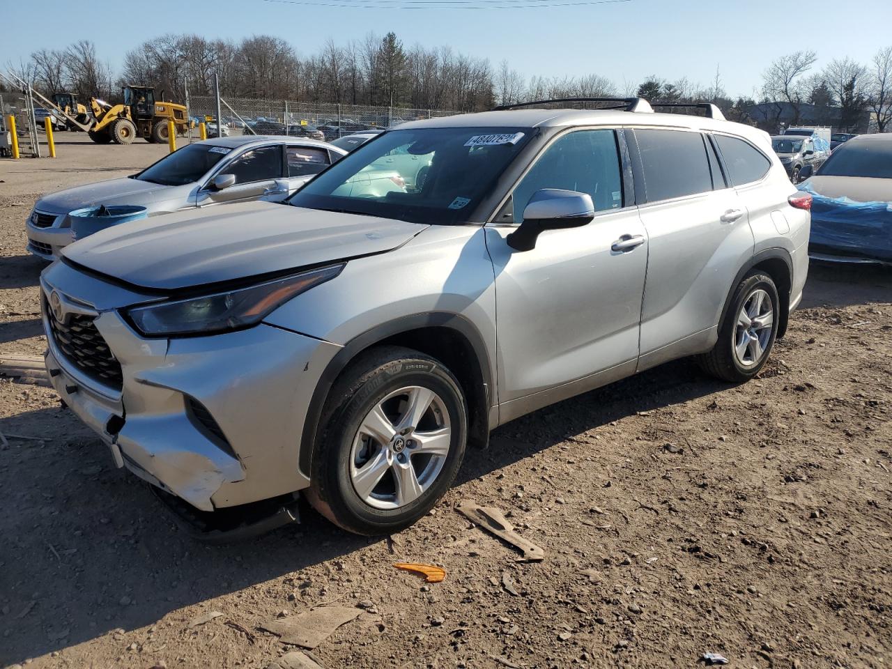 2022 TOYOTA HIGHLANDER L VIN:5TDCZRBH2NS234381
