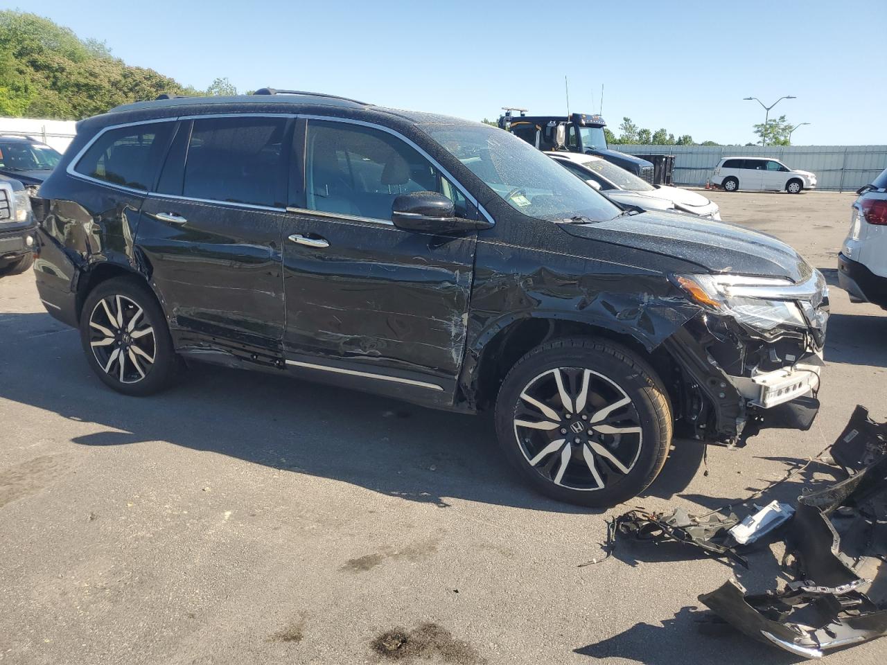 2022 HONDA PILOT TOURING VIN:5FNYF6H98NB002837