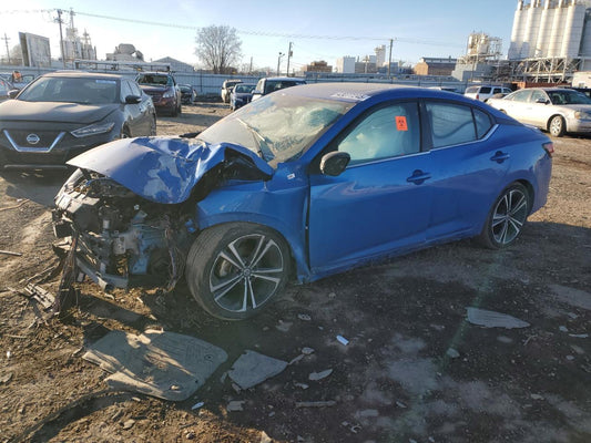 2022 NISSAN SENTRA SR VIN:3N1AB8DV6NY219497