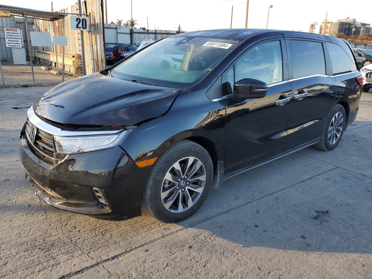 2023 HONDA ODYSSEY EXL VIN:5FNRL6H66PB060032