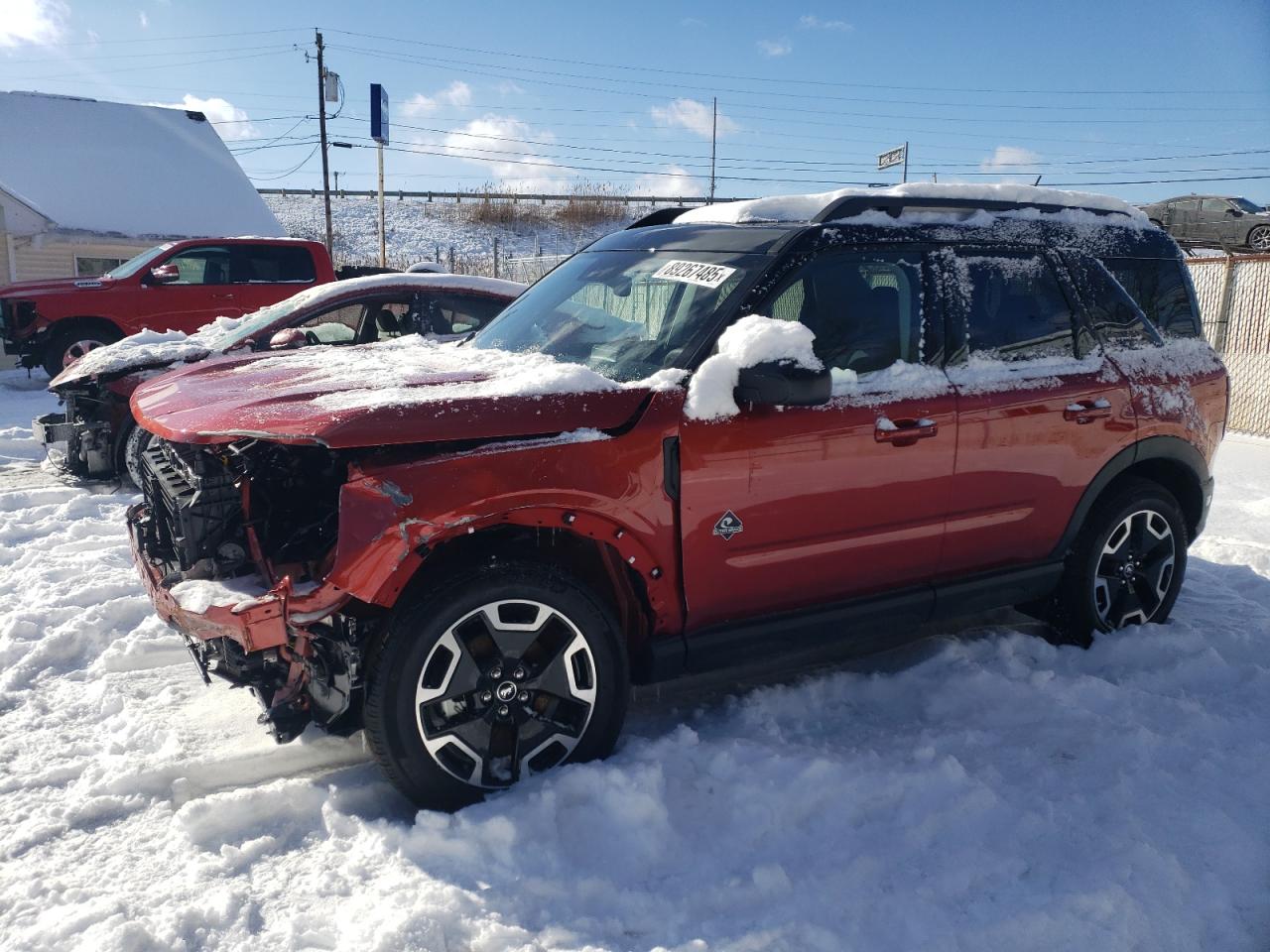 2024 FORD BRONCO SPORT OUTER BANKS VIN:3FMCR9C68RRF34993