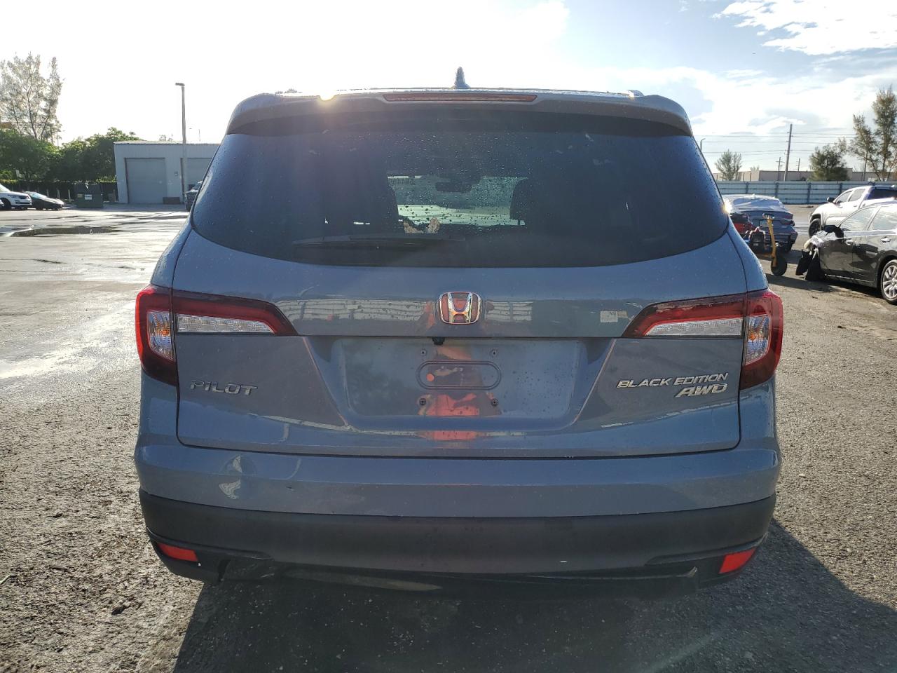 2022 HONDA PILOT BLACK VIN:5FNYF6H78NB049056