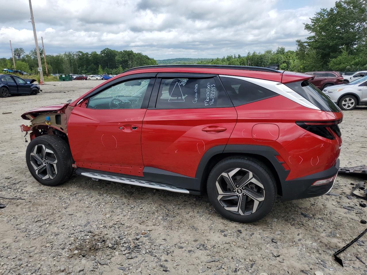 2022 HYUNDAI TUCSON LIMITED VIN:5NMJECAE8NH159745