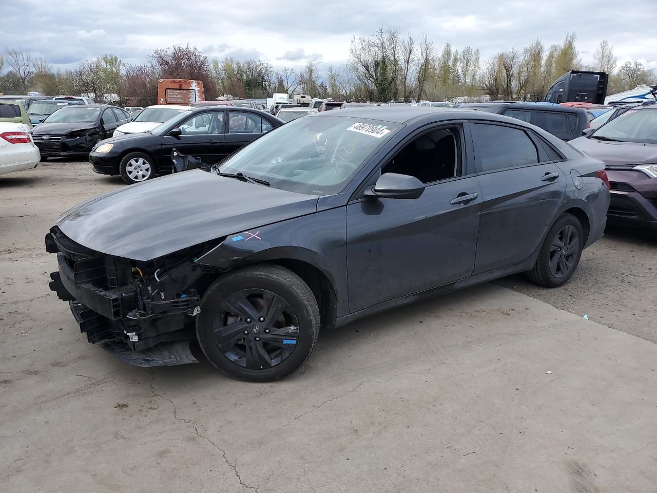 2022 HYUNDAI ELANTRA SEL VIN:5NPLM4AGXNH064481