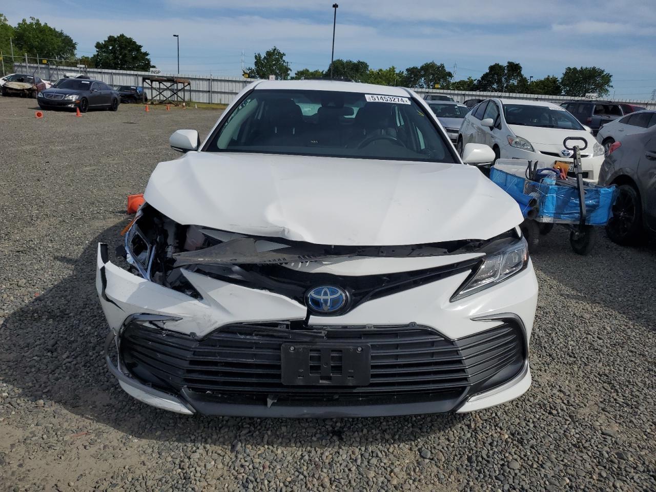 2022 TOYOTA CAMRY LE VIN:4T1C31AK5NU571392