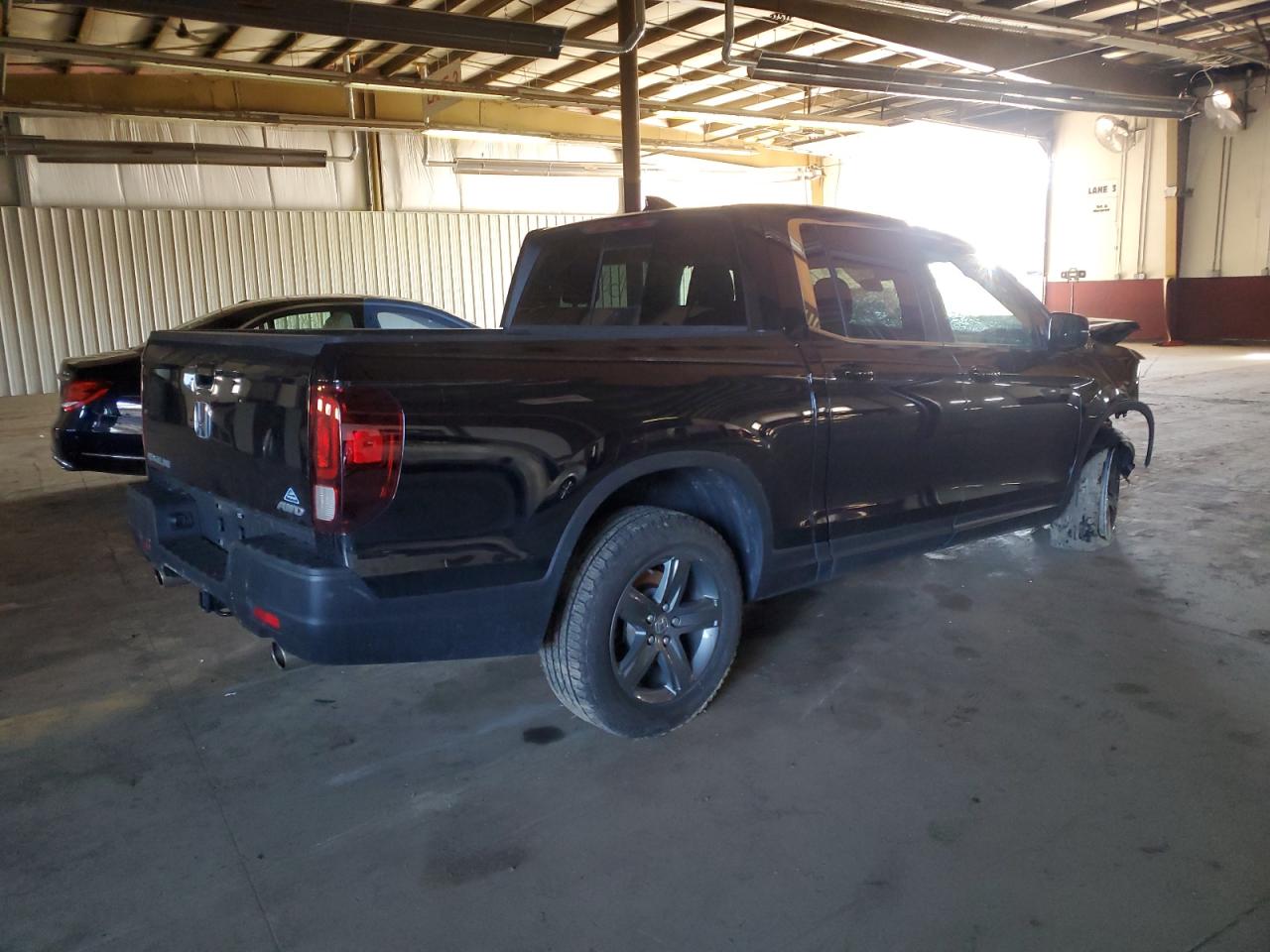 2023 HONDA RIDGELINE RTL VIN:5FPYK3F59PB015987