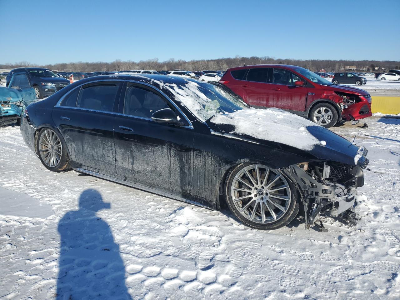2022 MERCEDES-BENZ S 580 4MATIC VIN:W1K6G7GB7NA158090