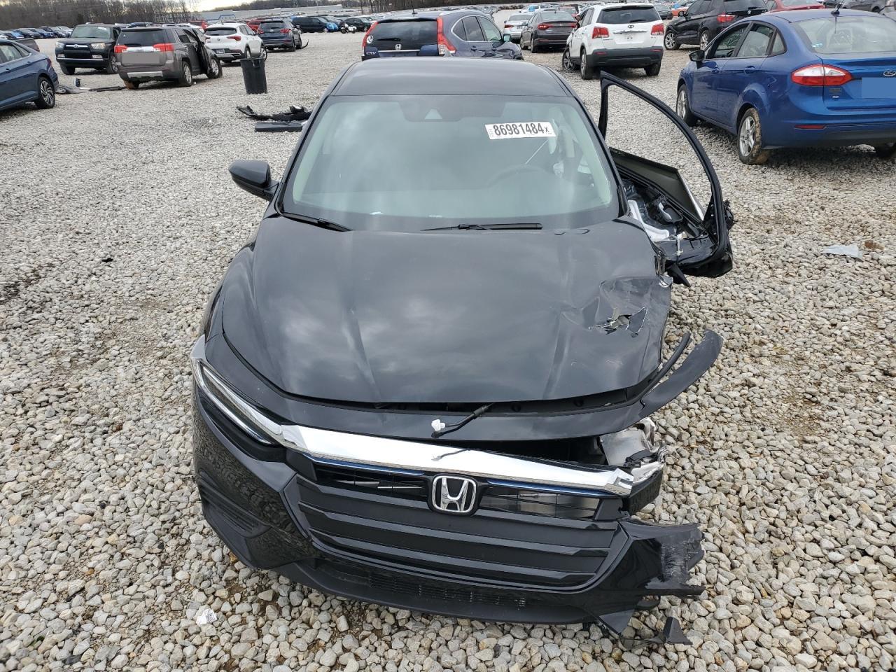 2022 HONDA INSIGHT EX VIN:19XZE4F59NE014884