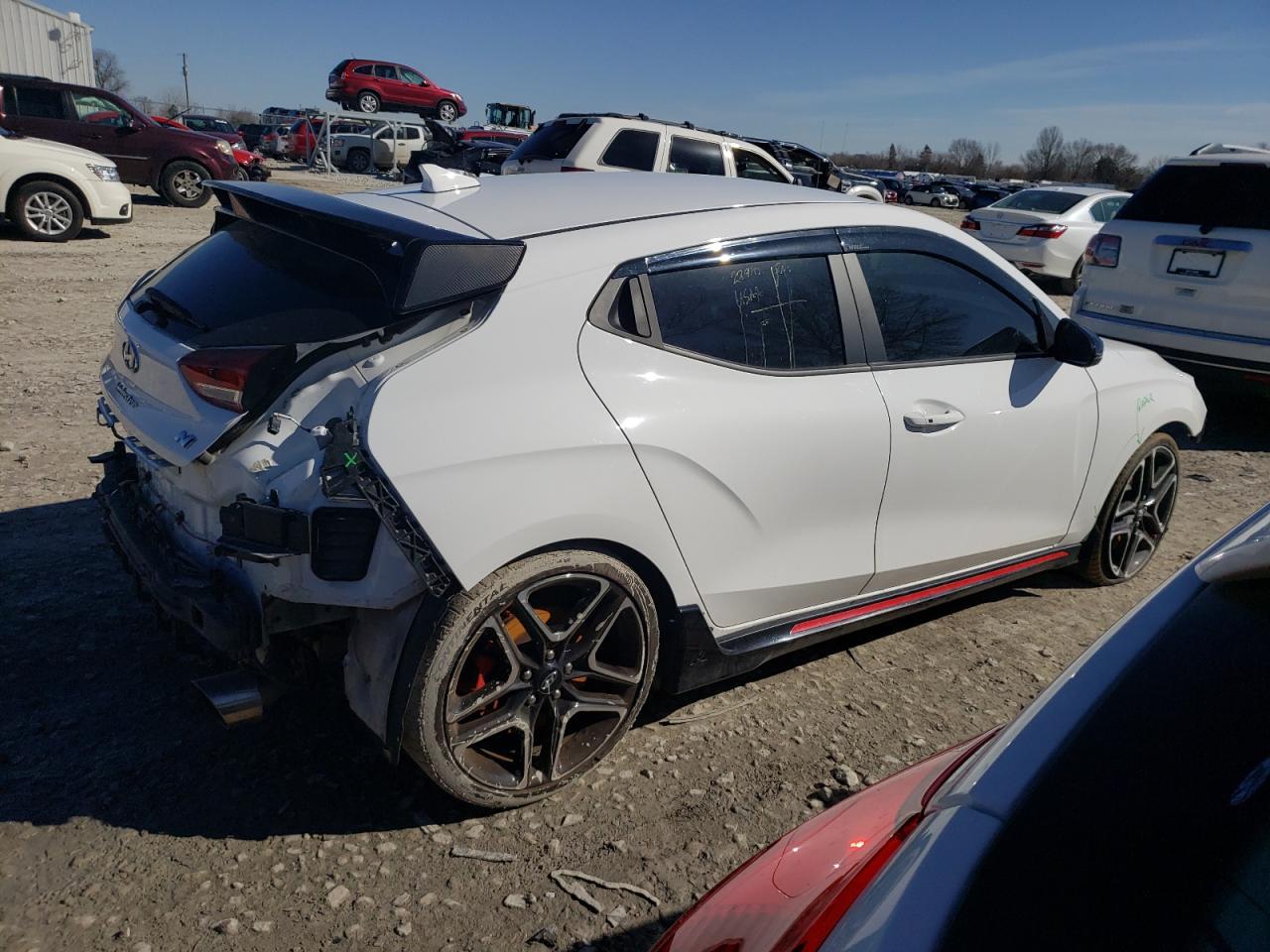 2022 HYUNDAI VELOSTER N  VIN:KMHT36AH4NU012272