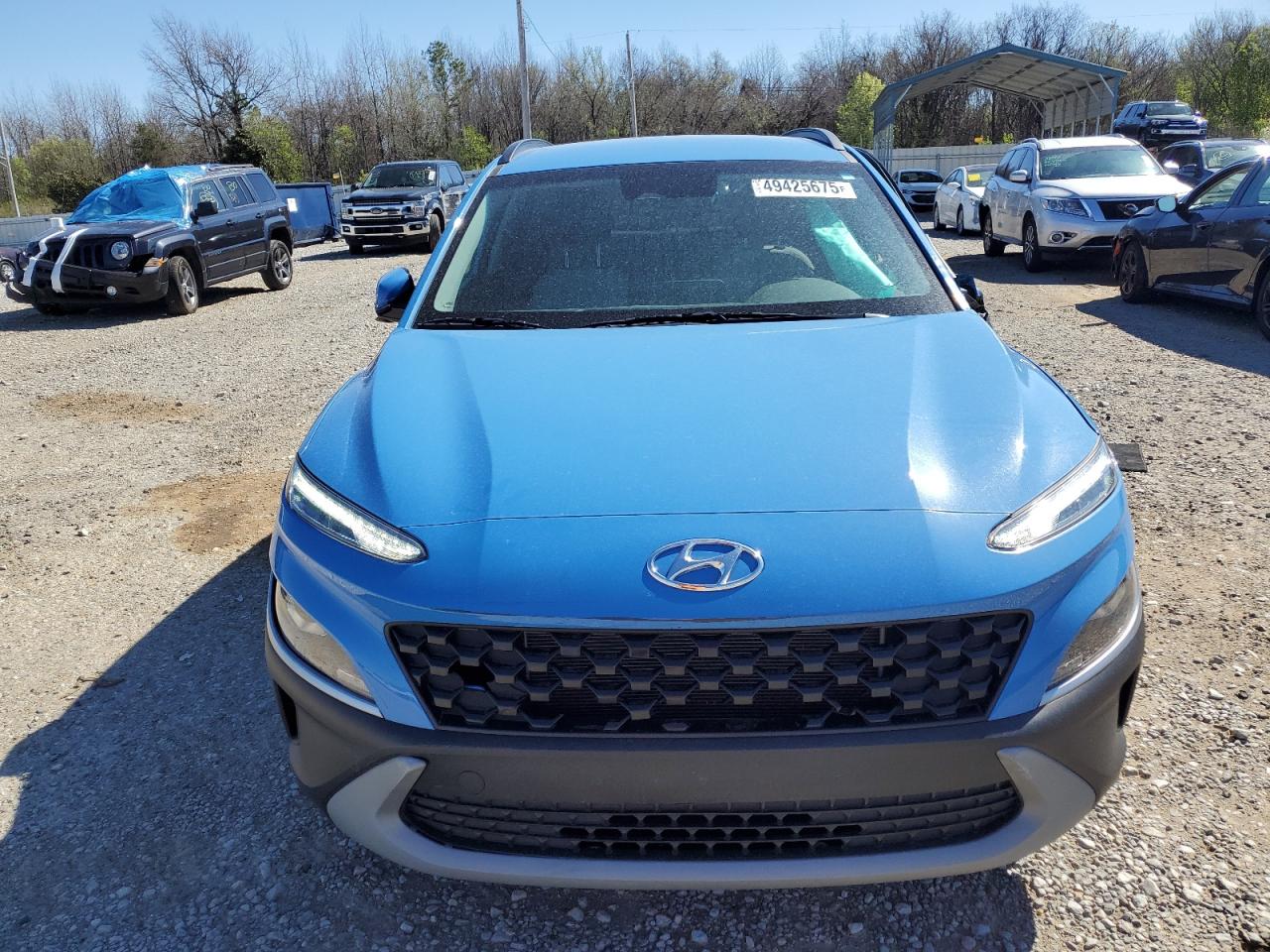 2022 HYUNDAI KONA SEL VIN:KM8K62AB9NU926167