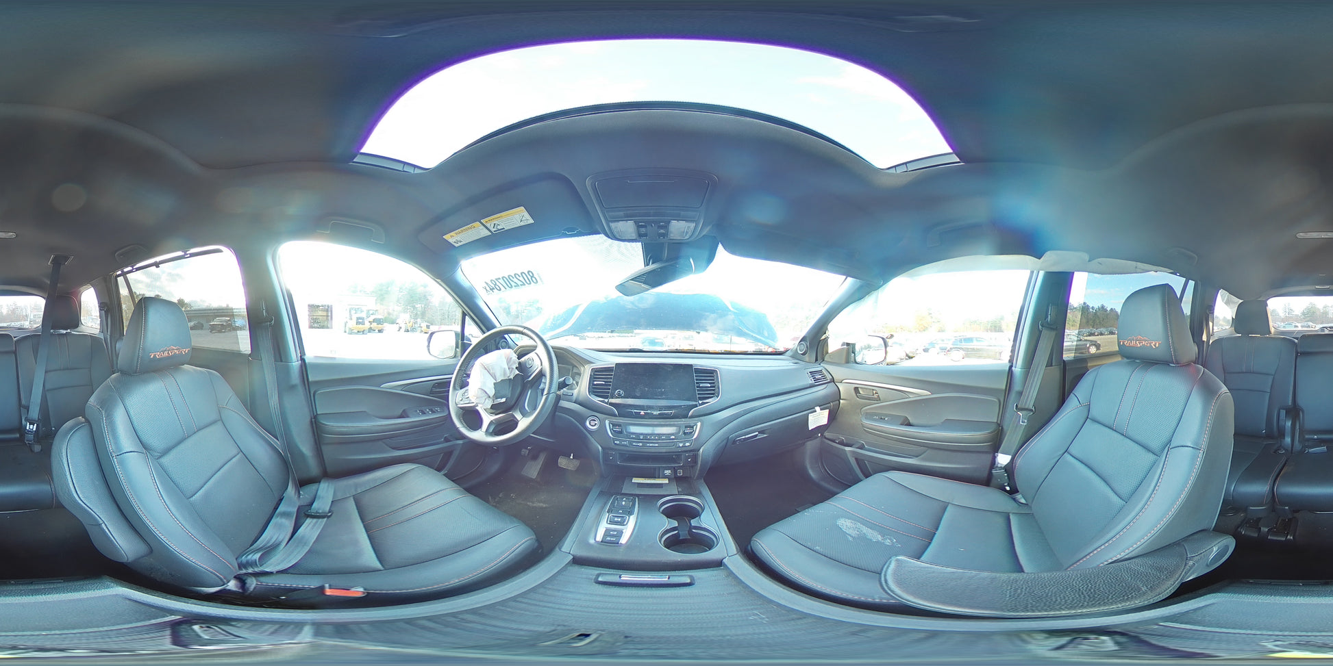 2023 HONDA PASSPORT TRAIL SPORT VIN:5FNYF8H64PB005514